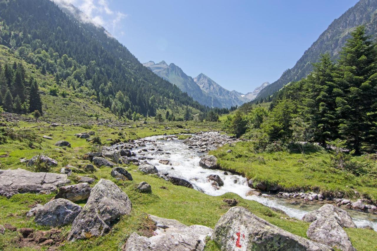 Le Gypaete, T1 Bis, Vue Montagne, Wifi, Ascenseur, Balcon, 6 Personnes Apartment Cauterets Bagian luar foto